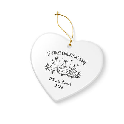 Heritage Single-Sided Ceramic Ornament