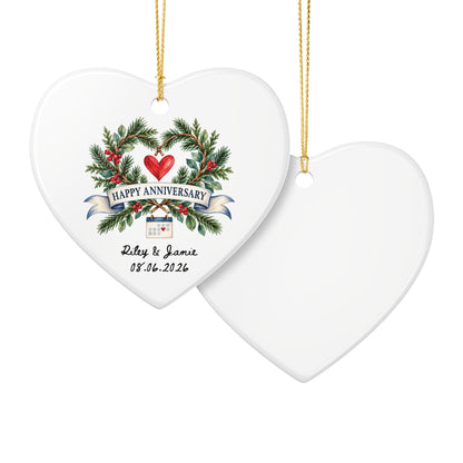Signature Single-Sided Ceramic Ornament