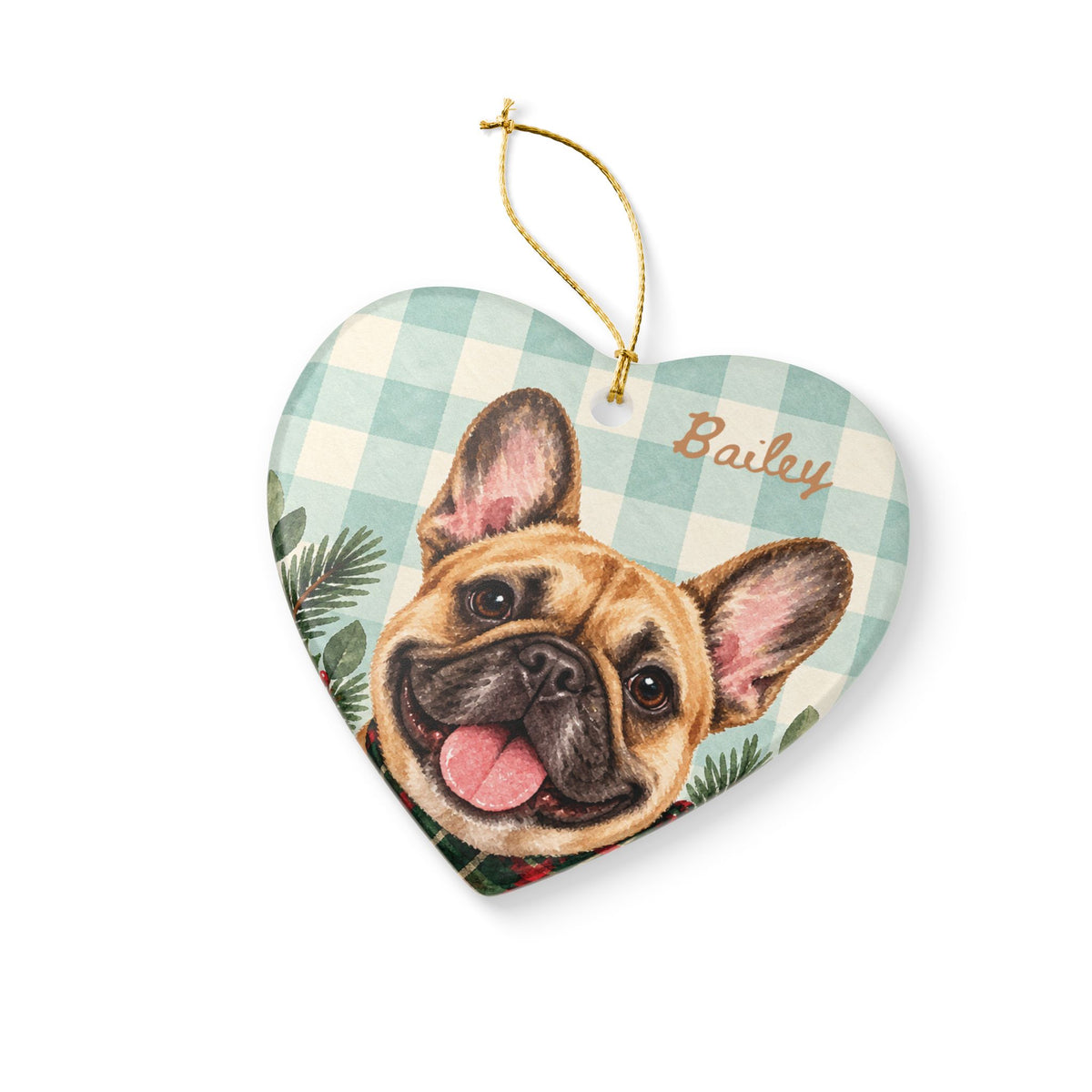 Copy of Personalized Pet Christmas Ceramic Ornament Dog & Cat Keepsake