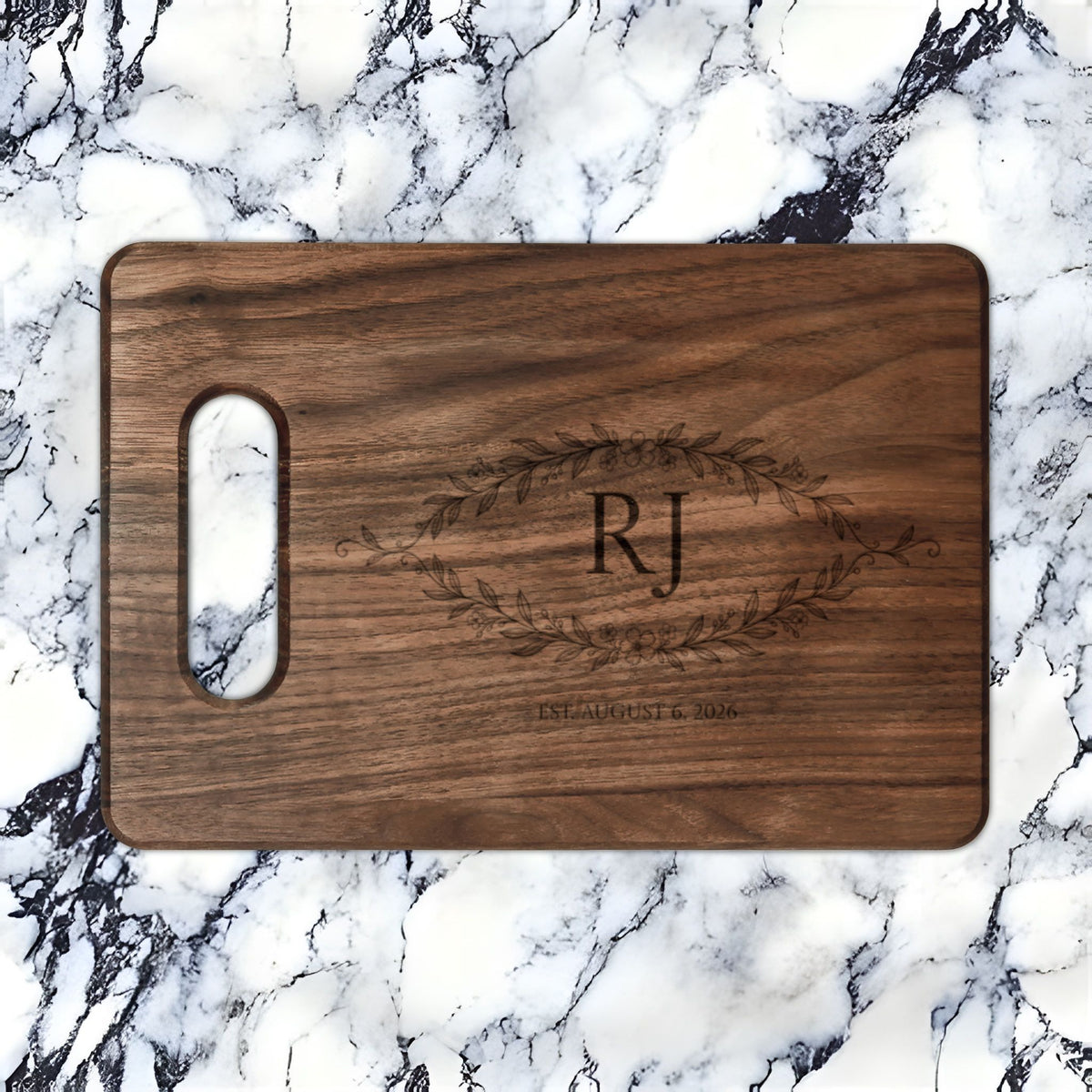 Atelier Engraved Personalized Wooden Cutting Board