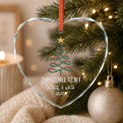 Signature Crystal Christmas Ornament