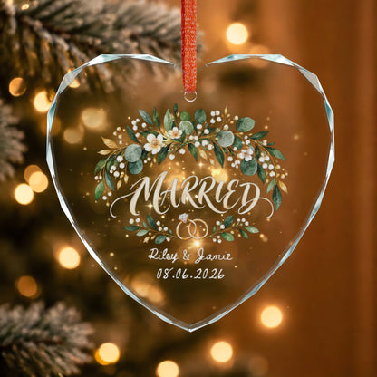 Signature Crystal Christmas Ornament