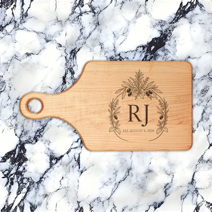 Atelier Engraved Personalized Wooden Cutting Board