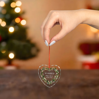 Signature Crystal Christmas Ornament