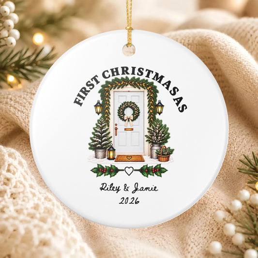 Heritage Single-Sided Ceramic Ornament