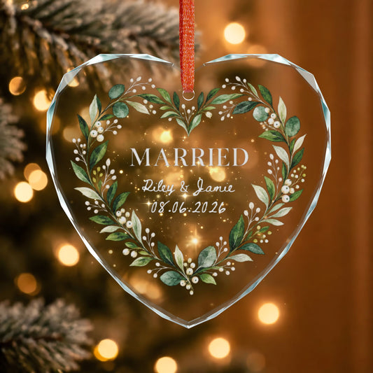 Signature Crystal Christmas Ornament