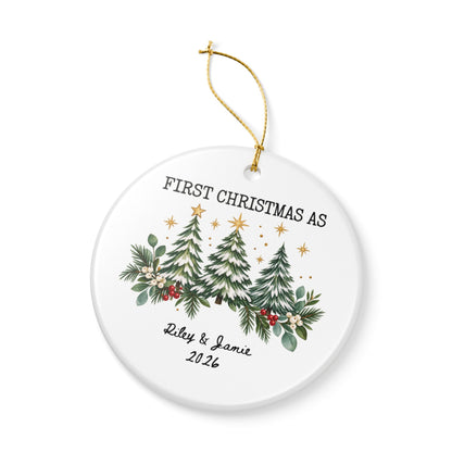 Heritage Single-Sided Ceramic Ornament