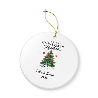 Heritage Single-Sided Ceramic Ornament