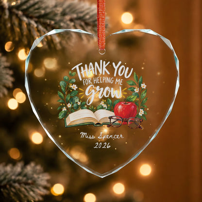 Signature Crystal Christmas Ornament