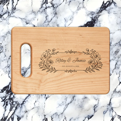 Atelier Engraved Personalized Wooden Cutting Board