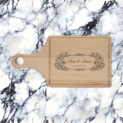 Atelier Engraved Personalized Wooden Cutting Board