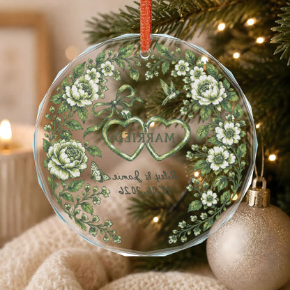 Signature Crystal Christmas Ornament