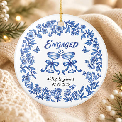 Heritage Single-Sided Ceramic Ornament