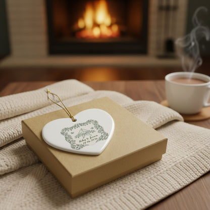 Heritage Single-Sided Ceramic Ornament