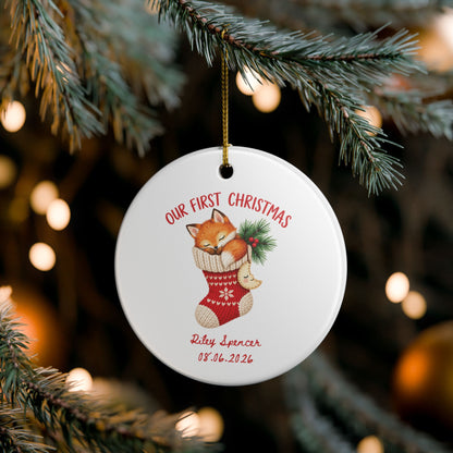 Heritage Single-Sided Ceramic Ornament