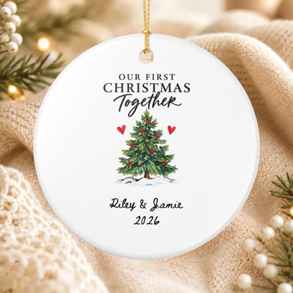 Heritage Single-Sided Ceramic Ornament