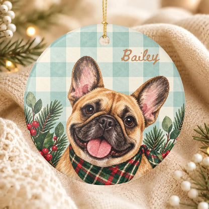 Copy of Personalized Pet Christmas Ceramic Ornament Dog & Cat Keepsake