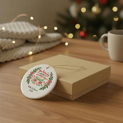Heritage Single-Sided Ceramic Ornament