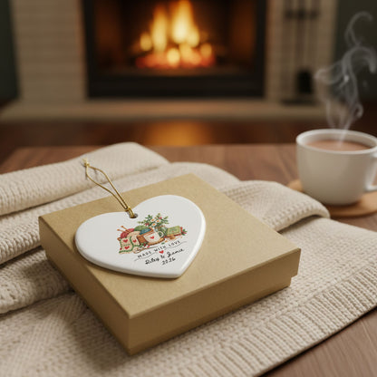 Heritage Single-Sided Ceramic Ornament