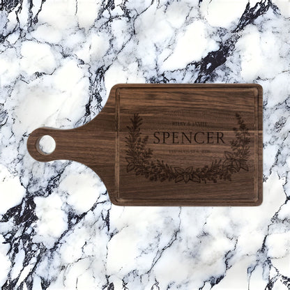 Atelier Engraved Personalized Wooden Cutting Board