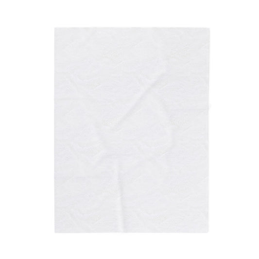 Personalized Signature Velveteen Plush Throw