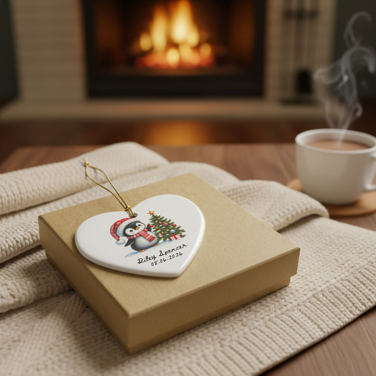 Copy of Heritage Single-Sided Ceramic Ornament