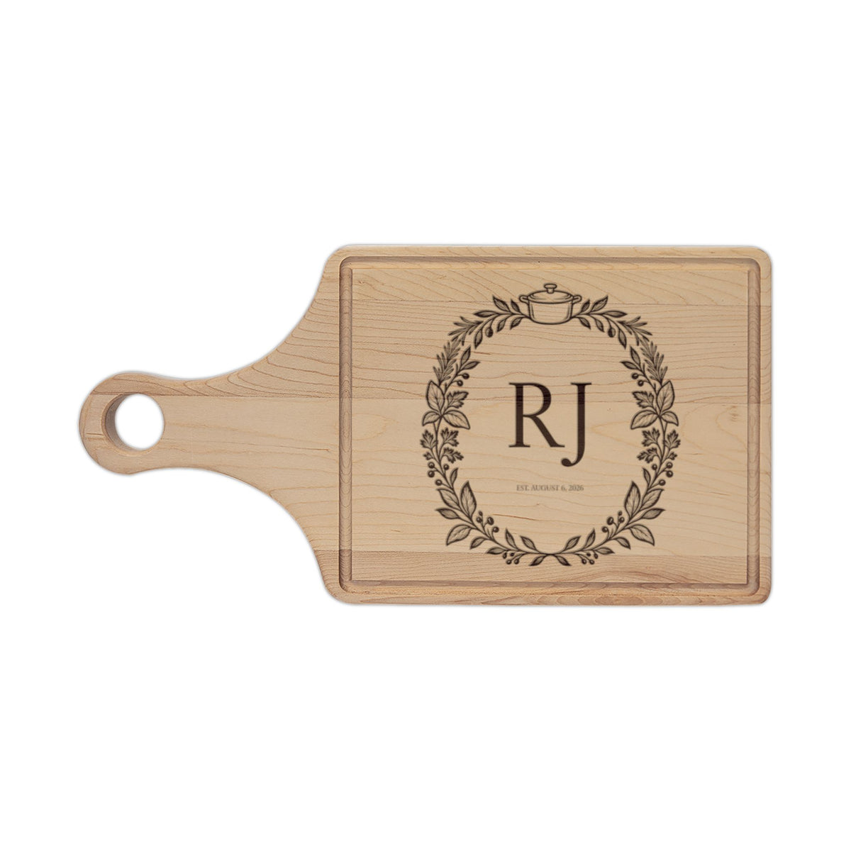Atelier Engraved Personalized Wooden Cutting Board