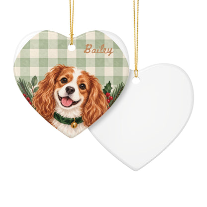 Copy of Personalized Pet Christmas Ceramic Ornament Dog & Cat Keepsake