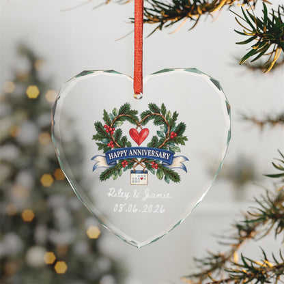 Signature Crystal Christmas Ornament