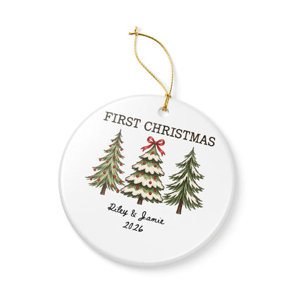 Heritage Single-Sided Ceramic Ornament