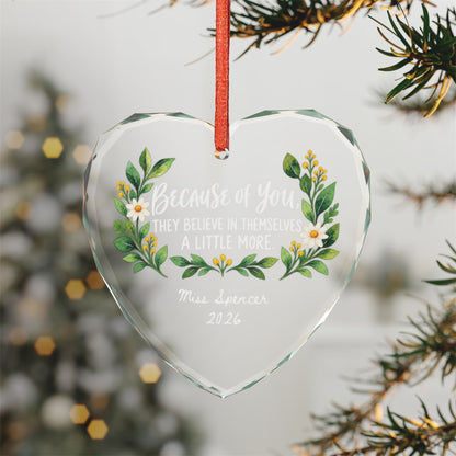 Signature Crystal Christmas Ornament