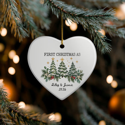 Heritage Single-Sided Ceramic Ornament