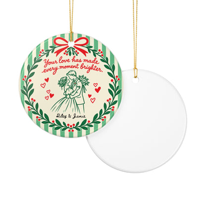 Heritage Single-Sided Ceramic Ornament