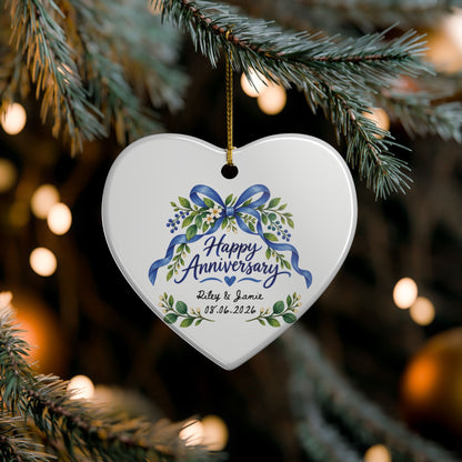 Heritage Single-Sided Ceramic Ornament