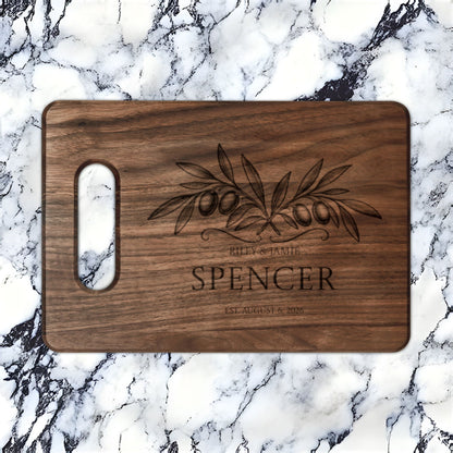 Atelier Engraved Personalized Wooden Cutting Board