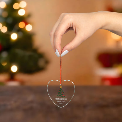 Signature Crystal Christmas Ornament