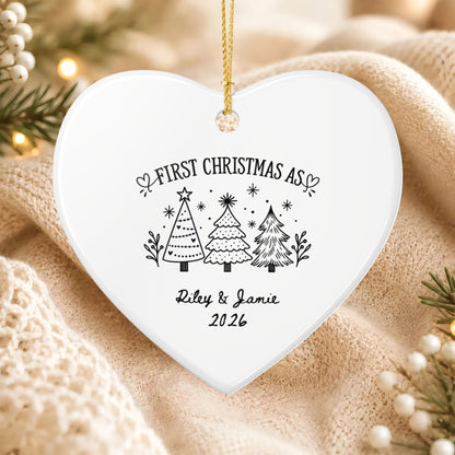 Heritage Single-Sided Ceramic Ornament