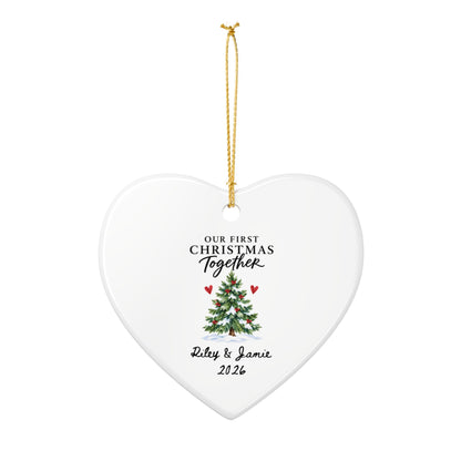 Heritage Single-Sided Ceramic Ornament