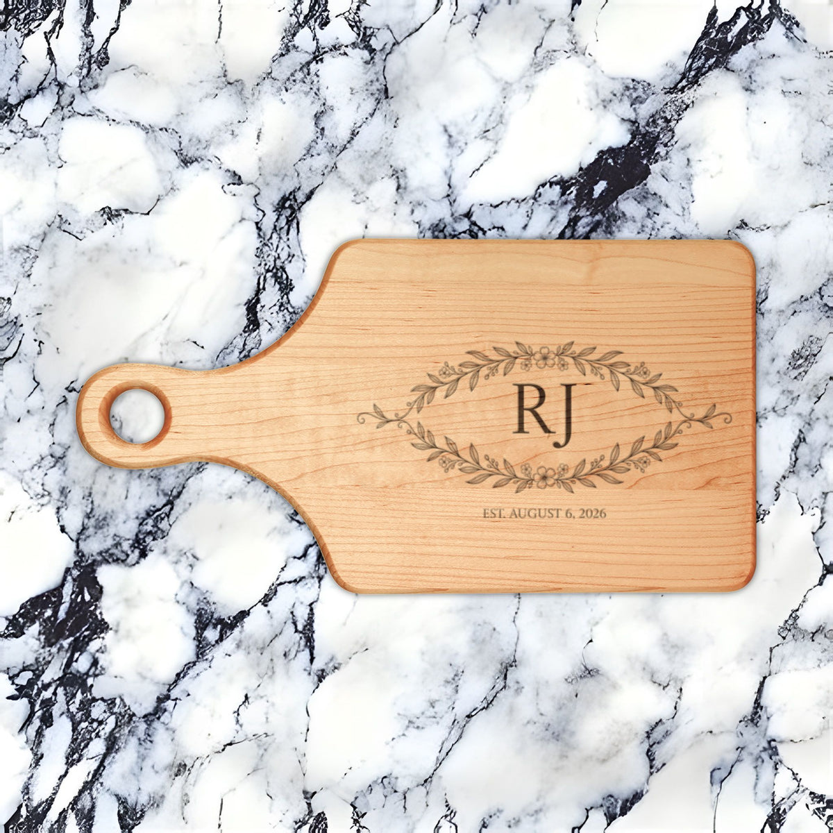 Atelier Engraved Personalized Wooden Cutting Board