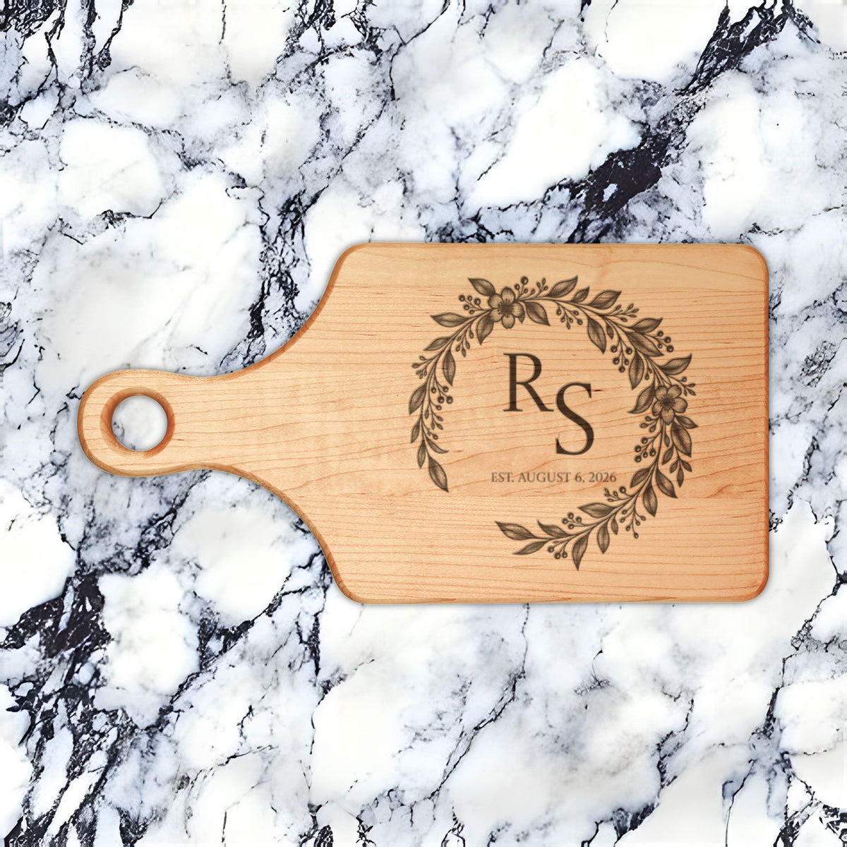 Atelier Engraved Personalized Wooden Cutting Board