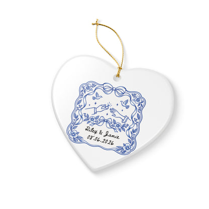 Heritage Single-Sided Ceramic Ornament