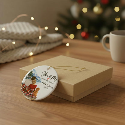 Heritage Single-Sided Ceramic Ornament