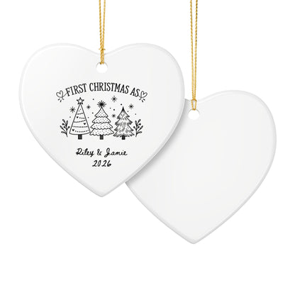 Heritage Single-Sided Ceramic Ornament