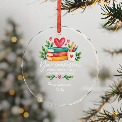 Signature Crystal Christmas Ornament