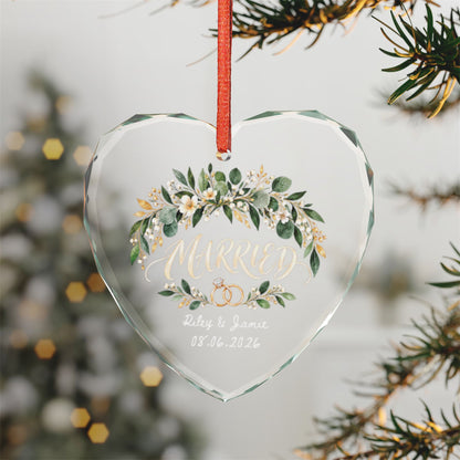 Signature Crystal Christmas Ornament