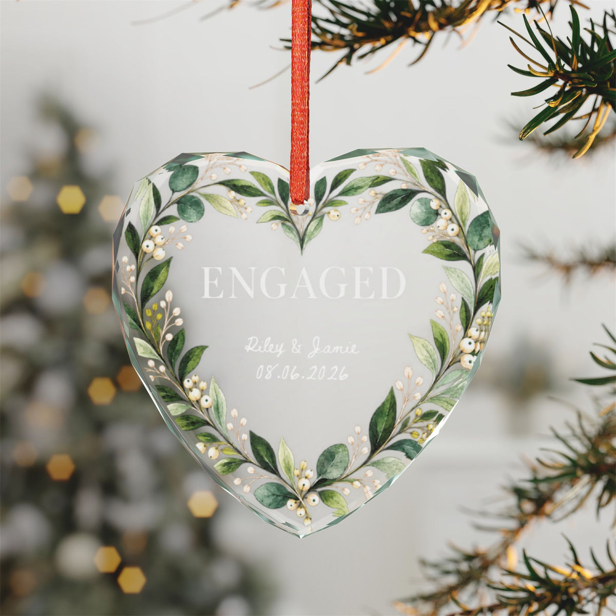 Signature Crystal Christmas Ornament